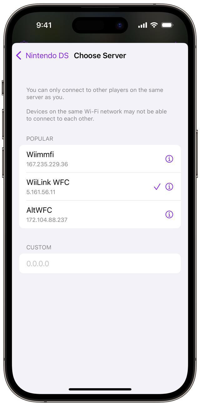 最新Delta模拟器测试版为iPhone添加了在线多人游戏、手柄皮肤等功能(图1)