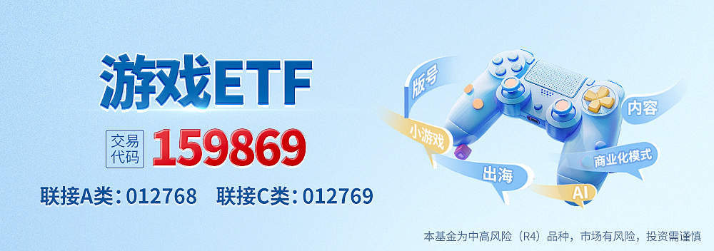 游戏板块震荡下挫聚焦游戏ETF（159869）低位布局窗口