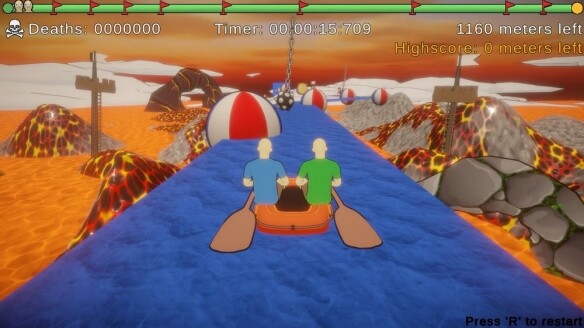 双人合作划船游戏《划划划》定于7月25日登陆Steam(图2)