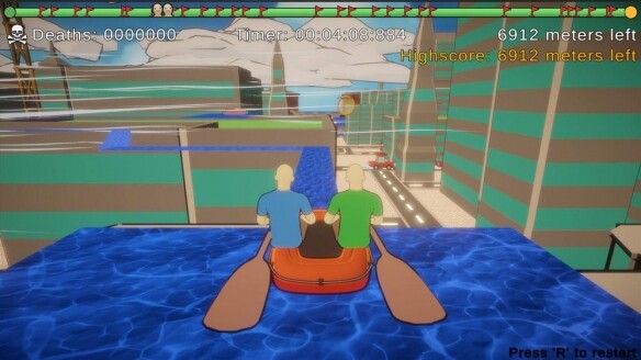 双人合作划船游戏《划划划》定于7月25日登陆Steam(图3)